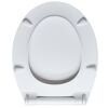 WC-Sitz 'Click&Clean' mit Absenkautomatik weiß Duroplast