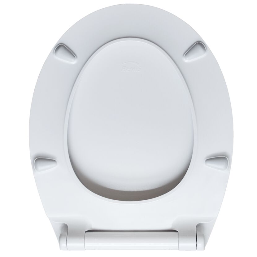 WC-Sitz 'Click&Clean' mit Absenkautomatik weiß Duroplast