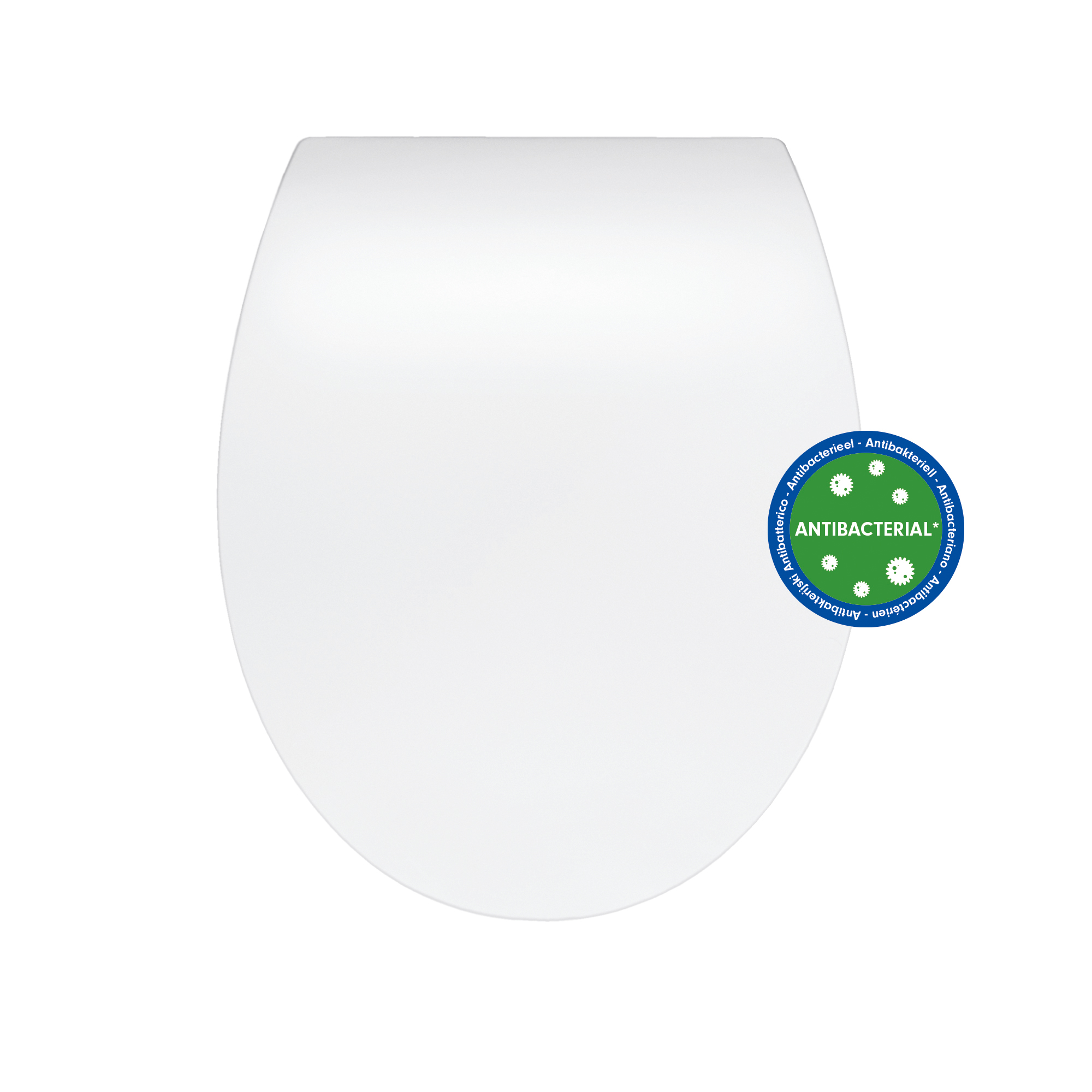 WC-Sitz 'Click&Clean' mit Absenkautomatik weiß Duroplast