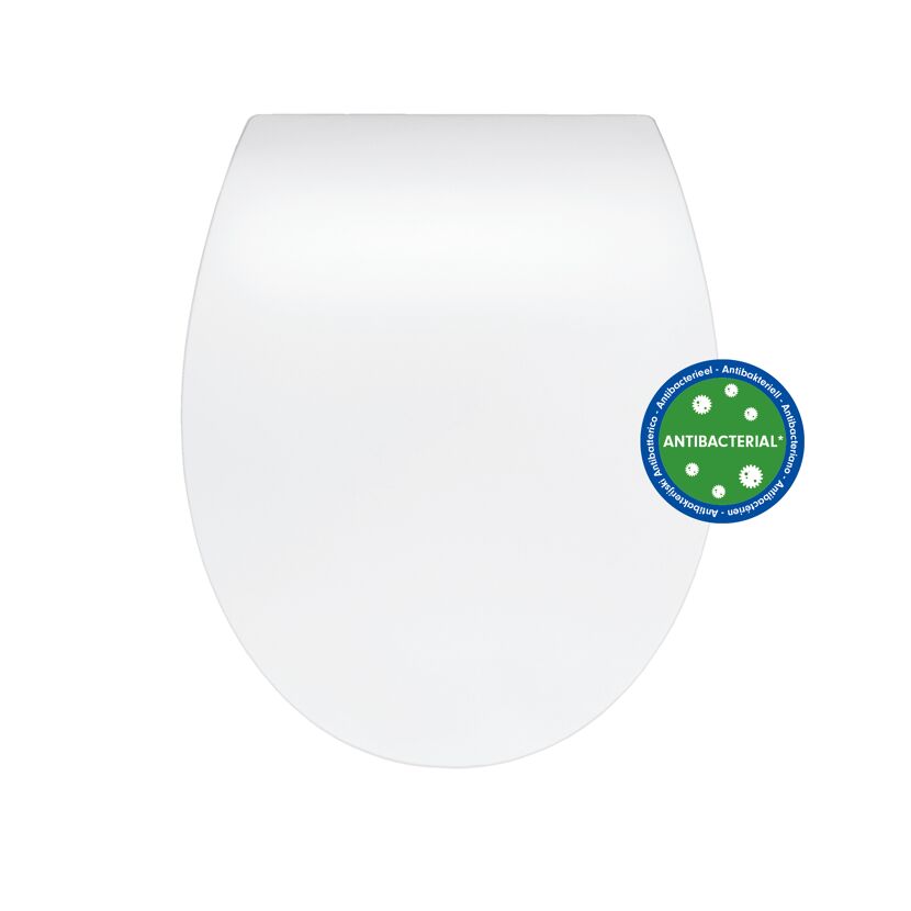 WC-Sitz 'Click&Clean' mit Absenkautomatik weiß Duroplast