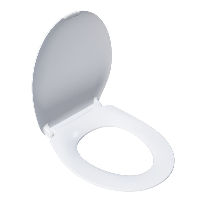 WC-Sitz 'Click&Clean' mit Absenkautomatik weiß Duroplast