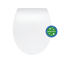Verkleinertes Bild von WC-Sitz 'Click&Clean Slim' mit Absenkautomatik weiß