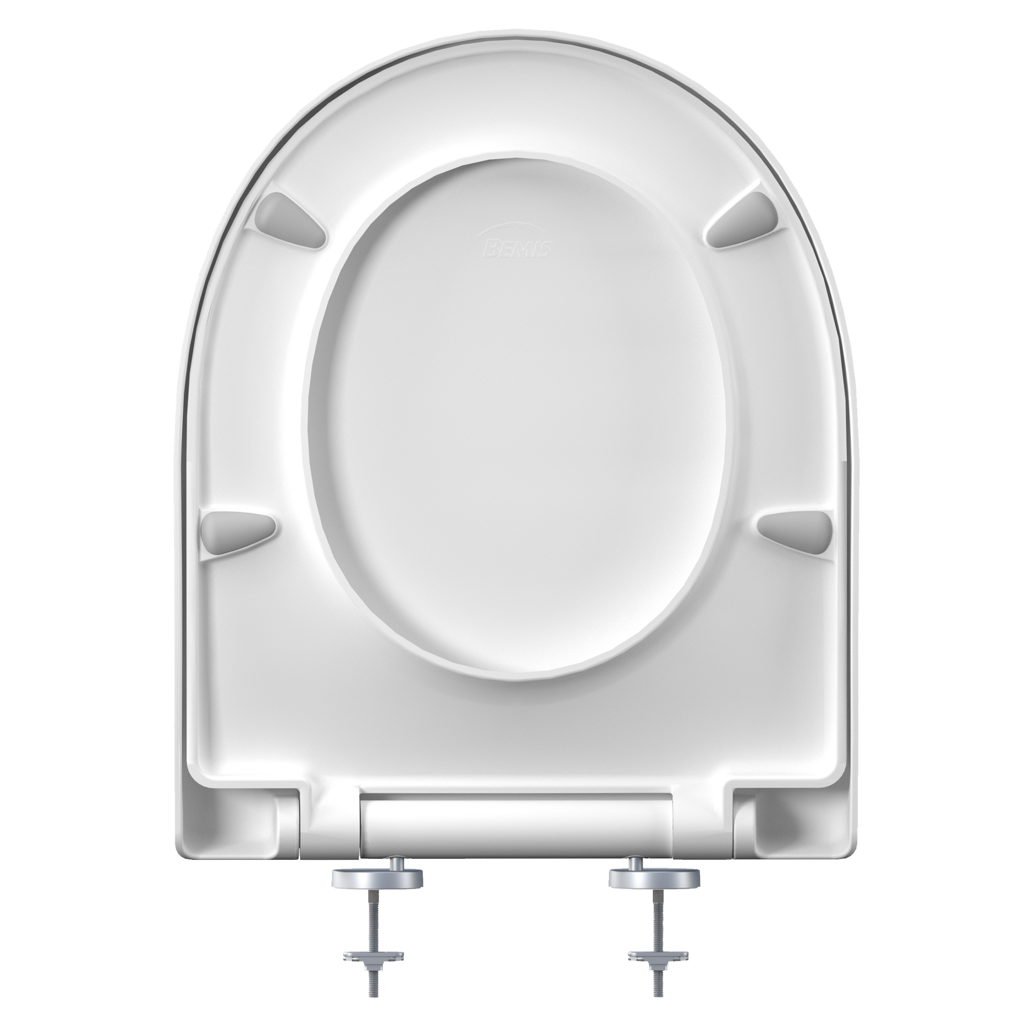 WC-Sitz 'Click&Clean' mit Absenkautomatik weiß Duroplast