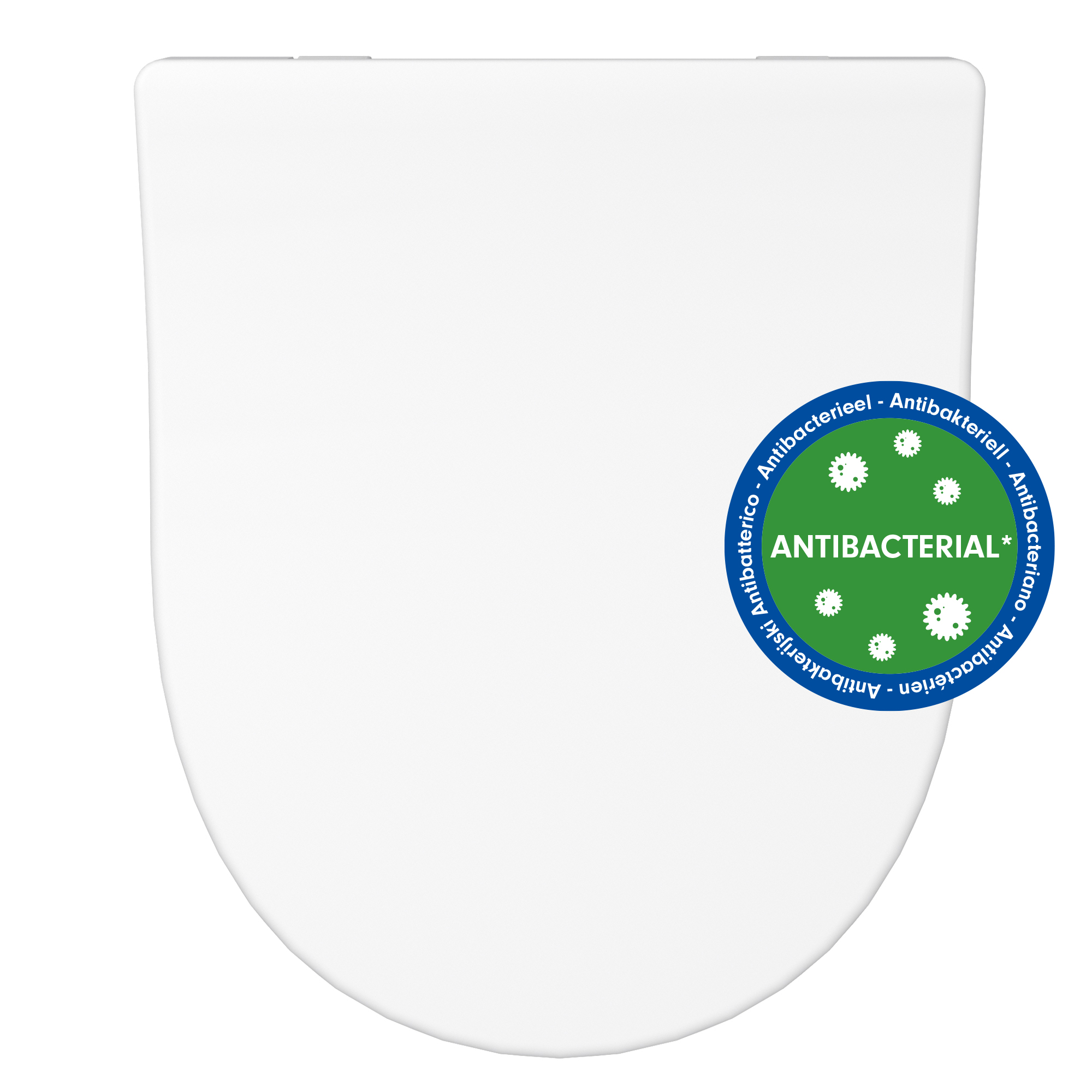 WC-Sitz 'Click&Clean' mit Absenkautomatik weiß Duroplast