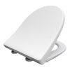 WC-Sitz 'Click&Clean' mit Absenkautomatik weiß Duroplast