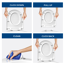 WC-Sitz 'Click&Clean' mit Absenkautomatik weiß Duroplast