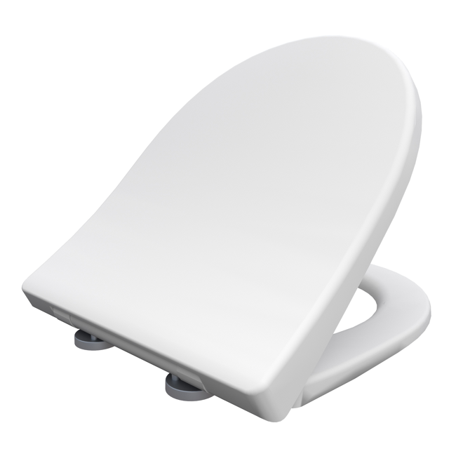 Bild von WC-Sitz 'Click&Clean Shape' mit Absenkautomatik weiß
