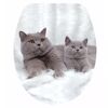 WC Sitz 'Katze' mit Absenkautomatik Duroplast