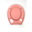 WC-Sitz Duroplast matt rosa, mit Absekautomatik