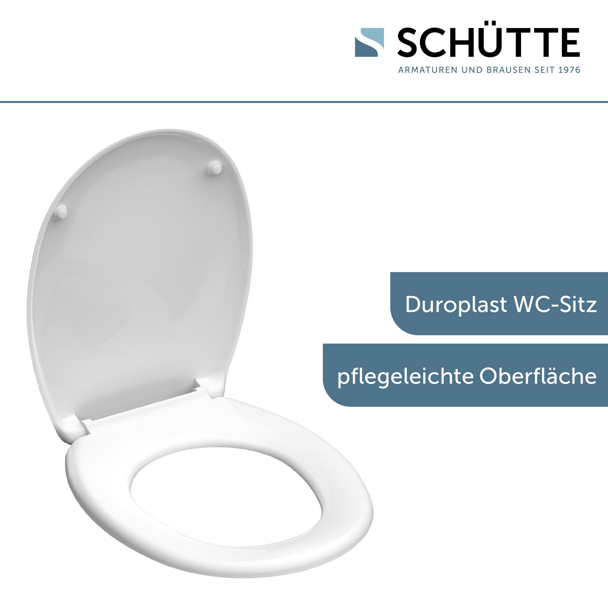 WC-Sitz mit Absenkautomatik weiß 37, 4 x 46 cm + product picture