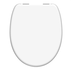 WC-Sitz mit Absenkautomatik weiß 37,6 x 45 cm