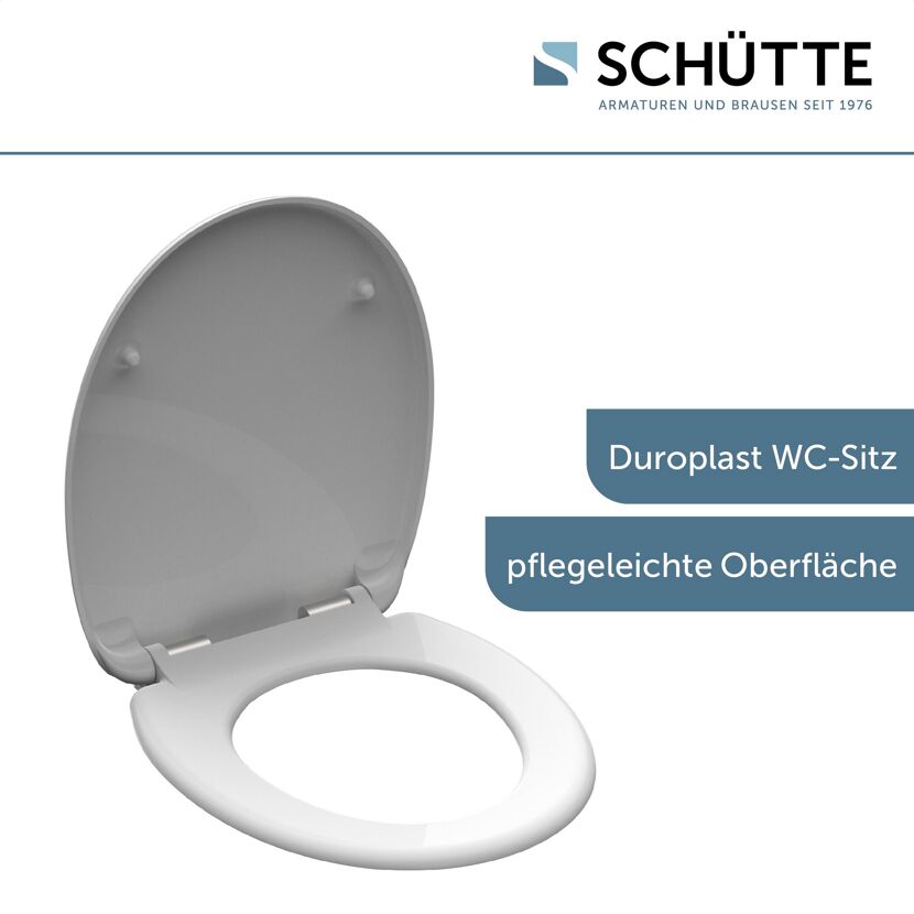 Duroplast WC-Sitz, geöffnet