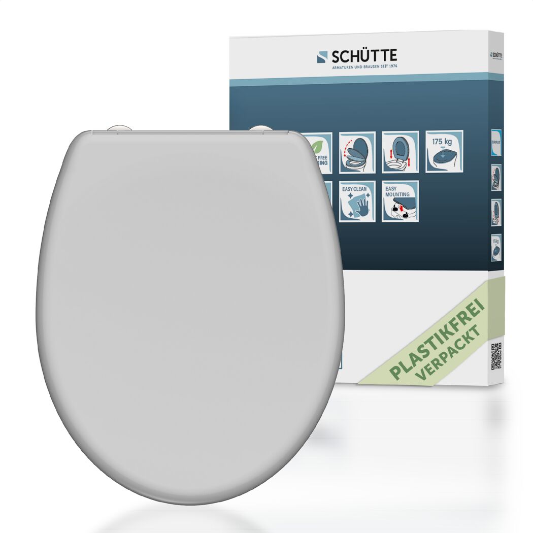 WC-Sitz mit Absenkautomatik weiß Duroplast