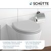 WC-Sitz mit Absenkautomatik weiß Duroplast