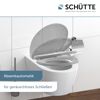 WC-Sitz mit Absenkautomatik weiß Duroplast