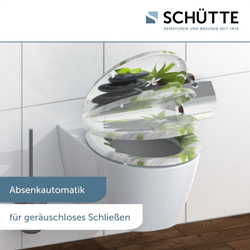 WC-Sitz 'Jasmin' mit Absenkautomatik Duroplast