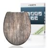 WC-Sitz 'Old Wood' mit Absenkautomatik Duroplast