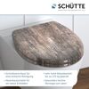 WC-Sitz 'Old Wood' mit Absenkautomatik Duroplast