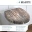 WC-Sitz 'Old Wood' mit Absenkautomatik Duroplast