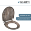 WC-Sitz 'Old Wood' mit Absenkautomatik Duroplast