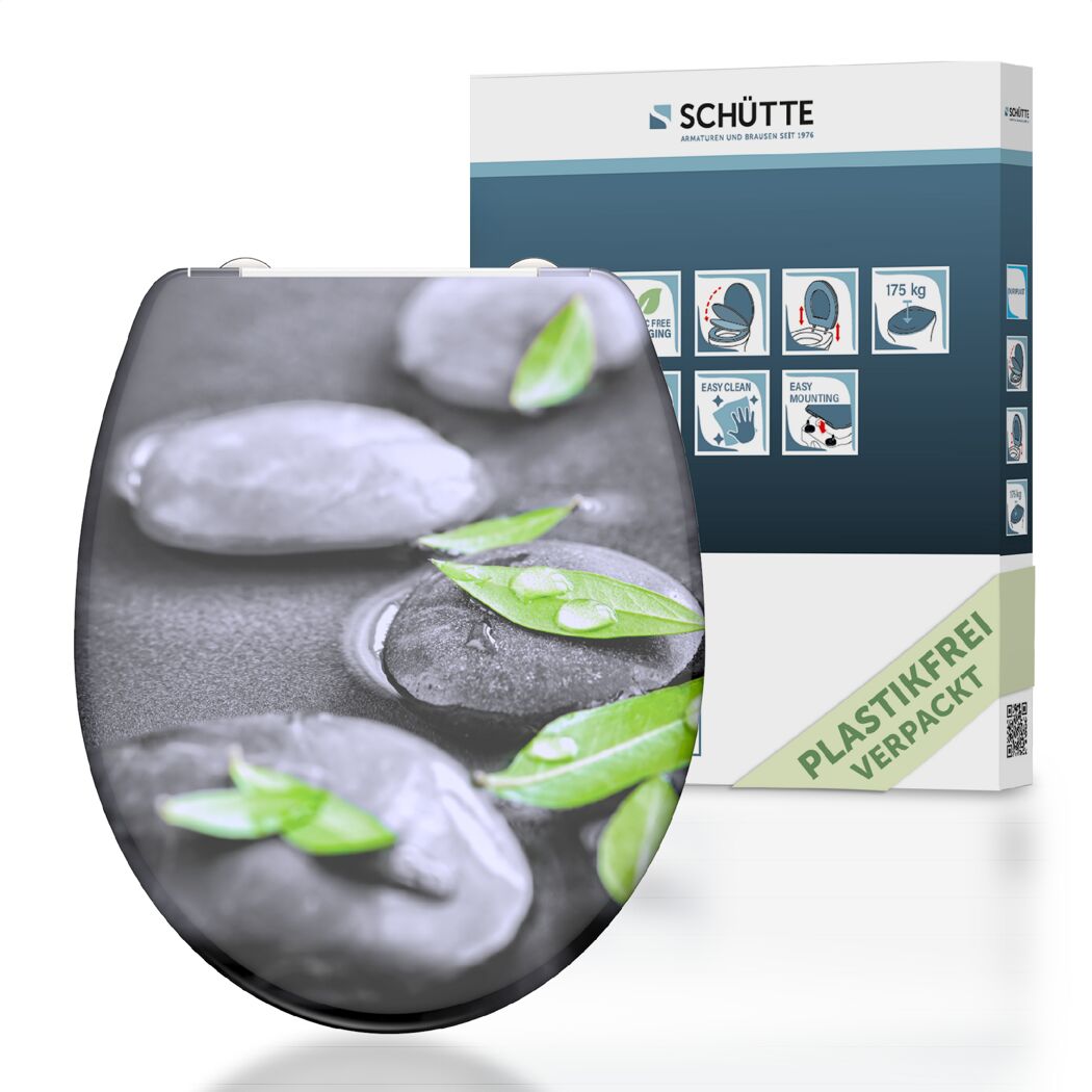 WC-Sitz 'Stone' mit Absenkautomatik Duroplast