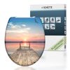WC-Sitz 'Sunset Sky' mit Absenkautomatik Duroplast