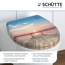 Verkleinertes Bild von WC-Sitz 'Sunset Sky' mit Absenkautomatik 37,4 x 45,3 cm