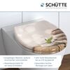 WC-Sitz 'Stone Pyramid' mit Absenkautomatik Duroplast