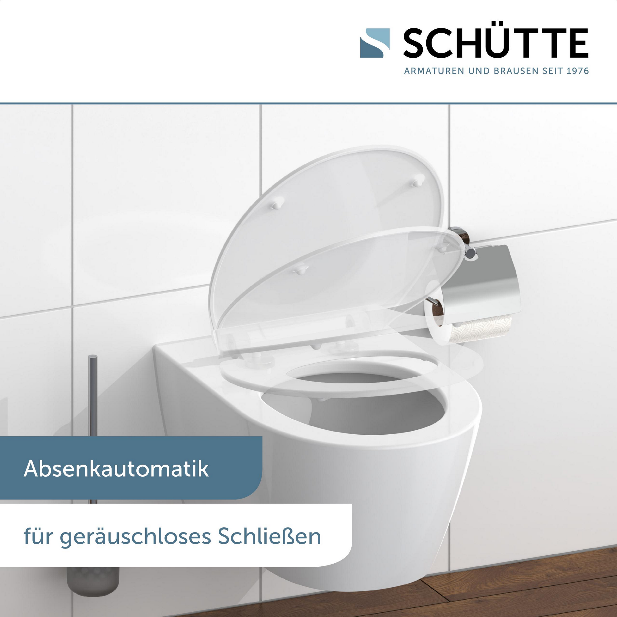 WC-Sitz 'SLIM WHITE' mit Absenkautomatik + product picture