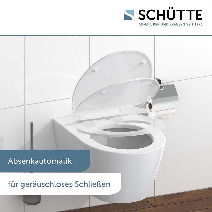 WC-Sitz mit Absenkautomatik