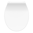 WC-Sitz 'SLIM WHITE' mit Absenkautomatik