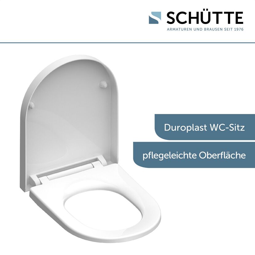 Duroplast WC-Sitz weiß