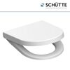 Weißer WC-Sitz der Marke SCHÜTTE.