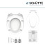 WC-Sitz 'FAMILY WHITE' mit Absenkautomatik
