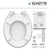 WC-Sitz 'OASIS' mit Absenkautomatik Holzkern