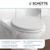 WC-Sitz weiß Holzkern