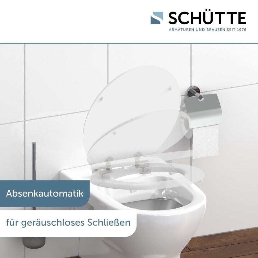 WC-Sitz mit Absenkautomatik