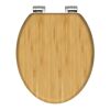 WC-Sitz aus Bambus