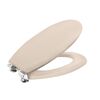 WC-Sitz 'Topeka' mit Absenkautomatik beige Holzkern