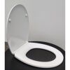 WC-Sitz 'Hanna' mit Absenkautomatik weiß Duroplast