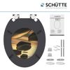 WC-Sitz 'Sea Stone' mit Absenkautomatik Holzkern