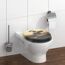 WC-Sitz 'Sea Stone' mit Absenkautomatik Holzkern