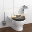 WC-Sitz 'Sea Stone' mit Absenkautomatik Holzkern