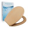 WC-Sitz 'Sanicomfort' mit Absenkautomatik beige Duroplast