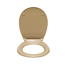 WC-Sitz 'Sanicomfort' mit Absenkautomatik beige Duroplast