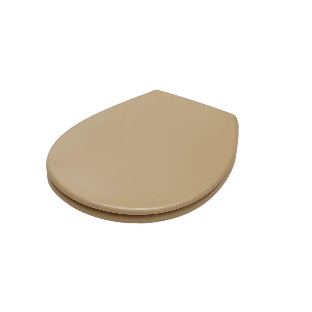 WC-Sitz 'Sanicomfort' mit Absenkautomatik beige Duroplast