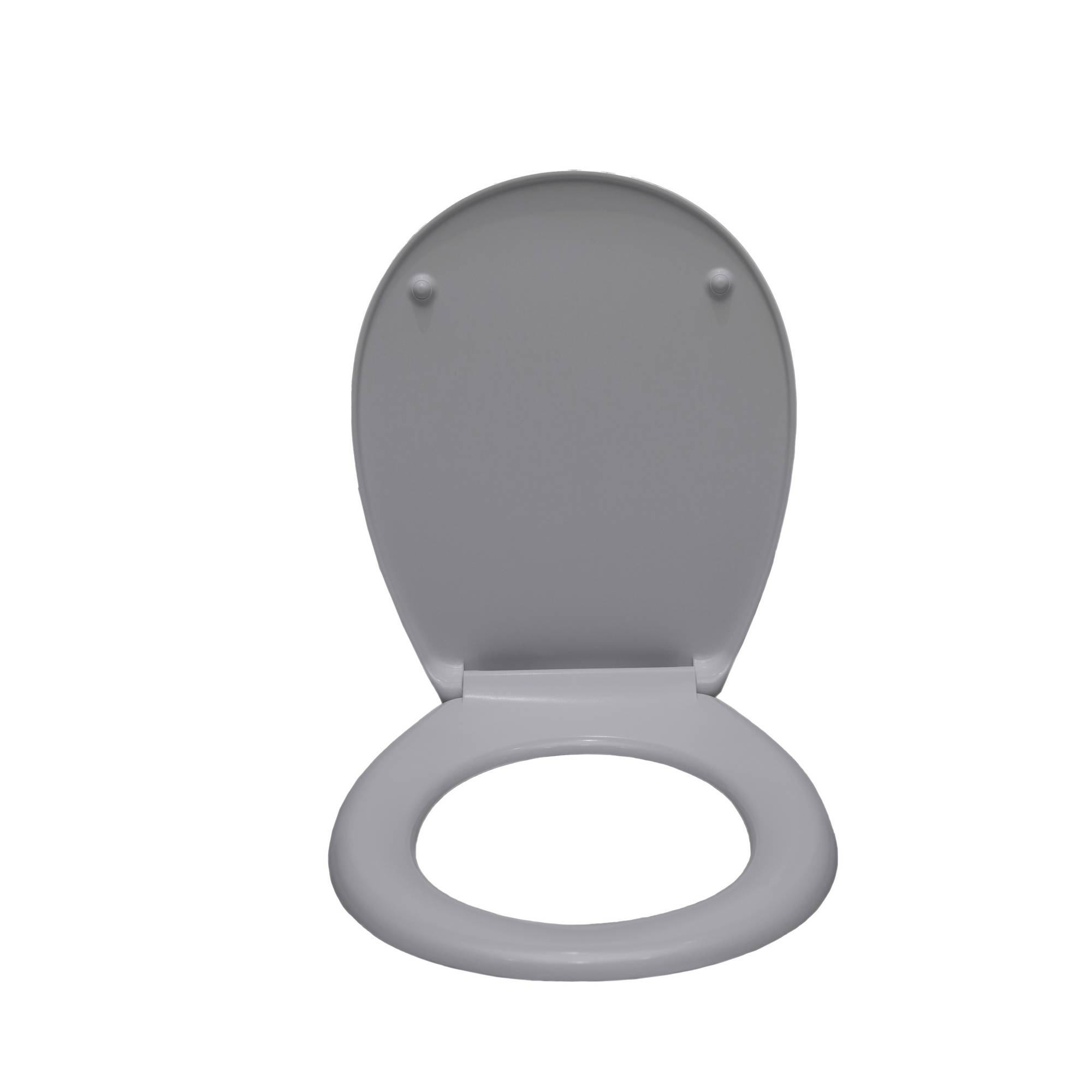 WC-Sitz 'Sanicomfort' mit Absenkautomatik grau Duroplast