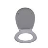 WC-Sitz 'Sanicomfort' mit Absenkautomatik grau Duroplast
