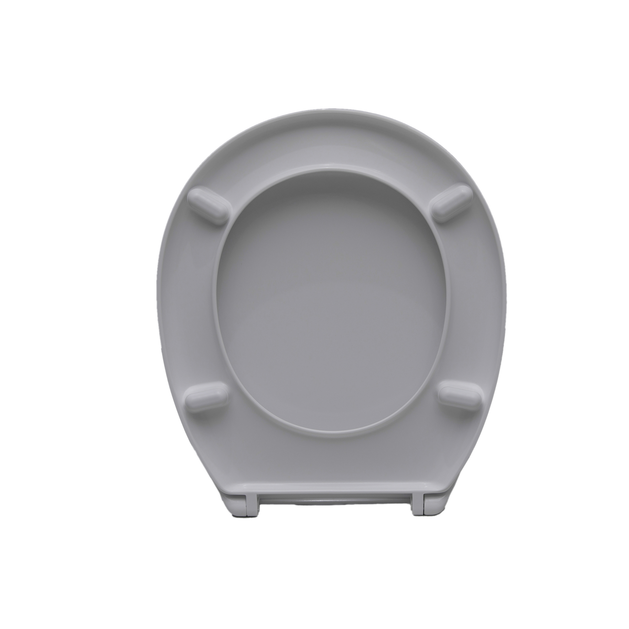 WC-Sitz 'Sanicomfort' mit Absenkautomatik grau Duroplast