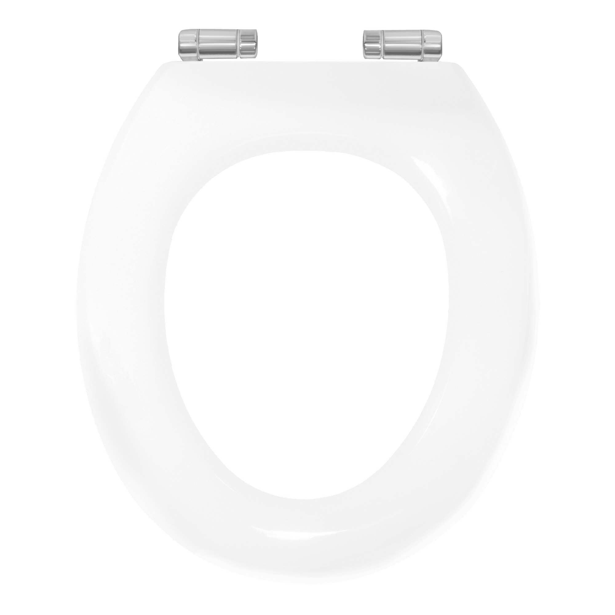 WC-Sitz 'Cottage' mit Absenkautomatik weiß, Holzkern mit gerillter Oberfläche